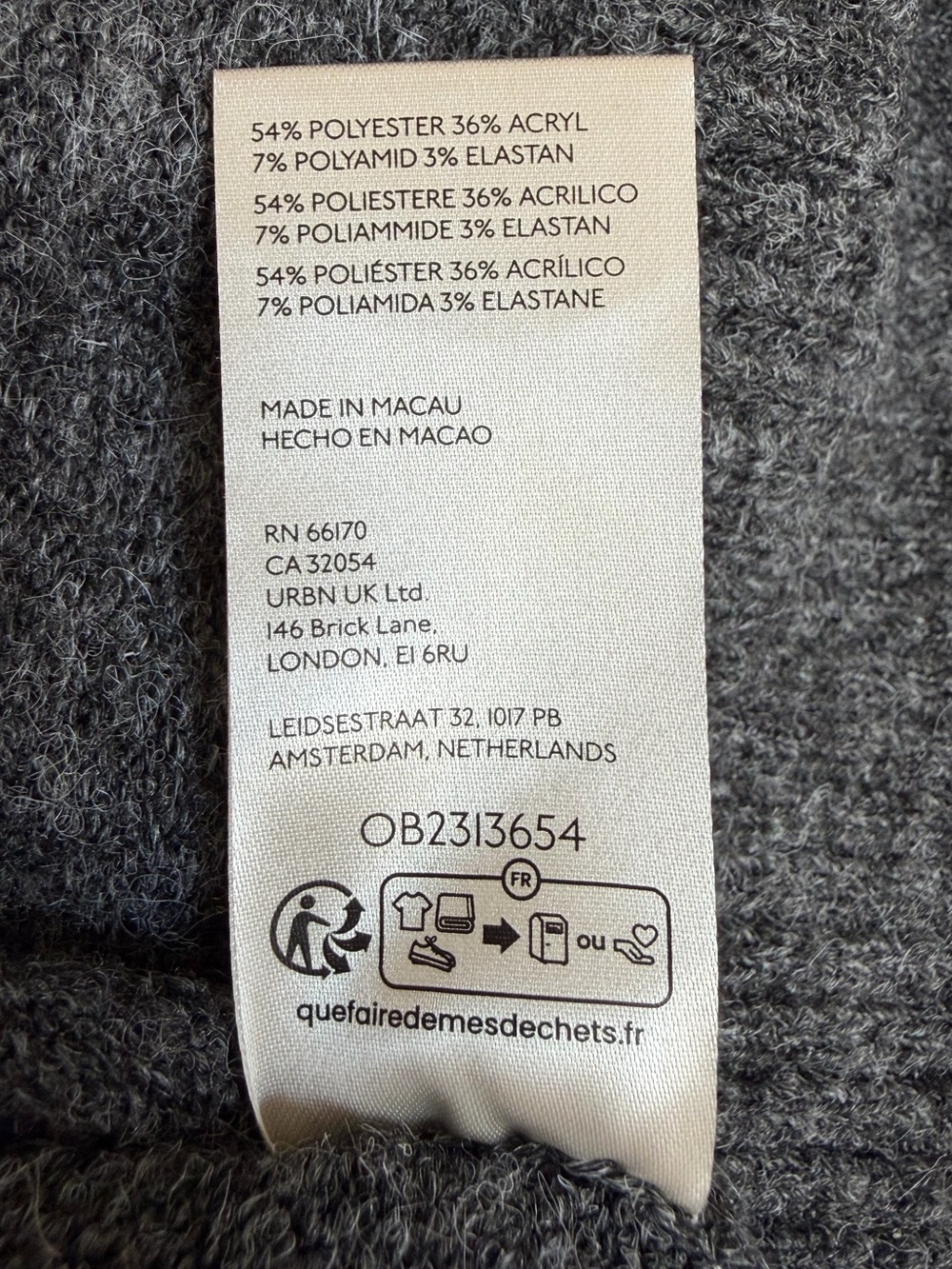 Free People School Girl V-Neck Cardigan in Charcoal Size Large - Picture 13 of 14